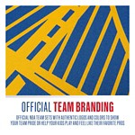 Franklin Sports NBA Golden State Warriors Pickleball Paddle - Thumbnail 6 of 10