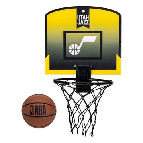 NBA Milwaukee Bucks Over The Door Mini Basketball Hoop
