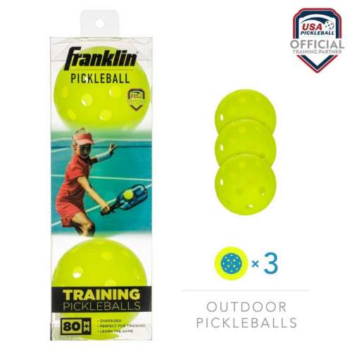 Franklin Oversized Training Pickleballs - 3 Pack