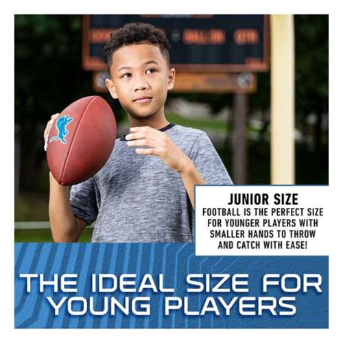 Franklin Sports NFL Detroit Lions Youth Junior Size Football
