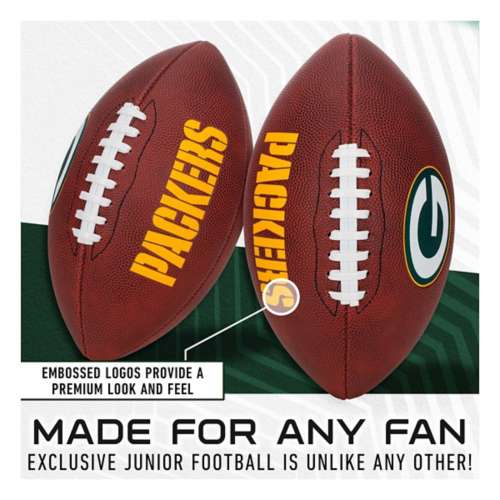 Franklin Sports NFL Green Bay Packers Youth Junior Size Football