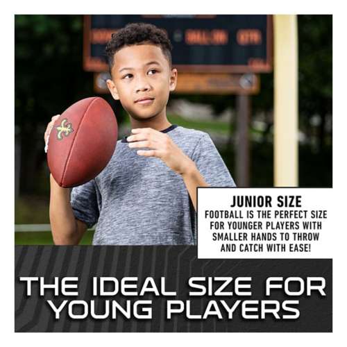 Franklin Sports NFL New Orleans Saints Youth Junior Size Football