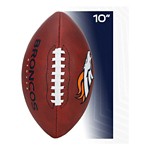 Franklin Sports NFL Denver Broncos Youth Junior Size Football - Thumbnail 2 of 6