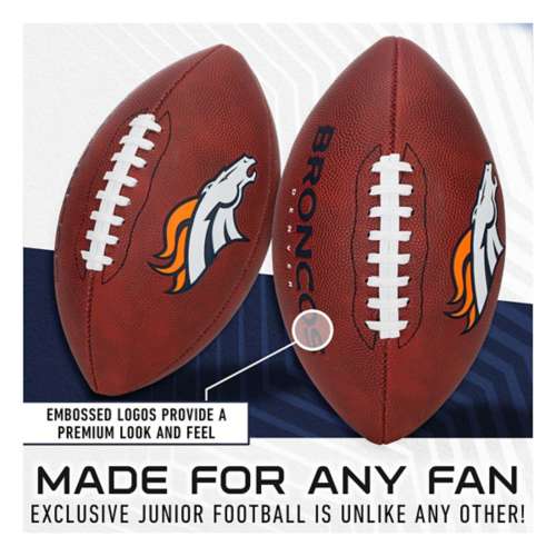 Franklin Sports NFL Denver Broncos Youth Junior Size Football