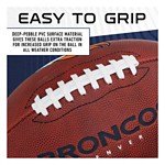 Franklin Sports NFL Denver Broncos Youth Junior Size Football - Thumbnail 5 of 6