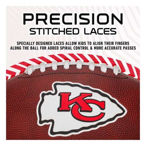 Franklin Sports NFL Kansas City Chiefs Youth Junior Size Football ...