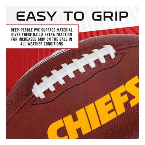 Franklin Sports NFL Kansas City Chiefs Youth Junior Size Football ...