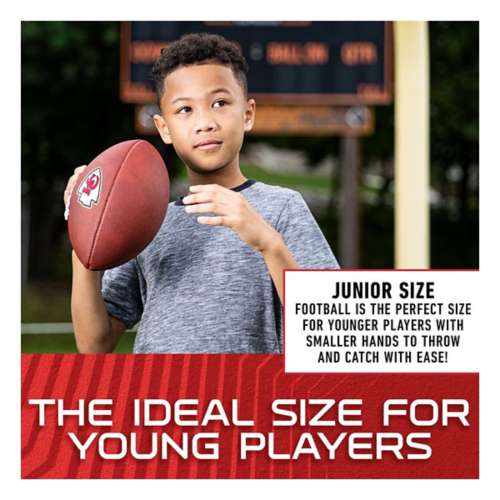 Franklin Sports NFL Kansas City Chiefs Youth Junior Size Football ...