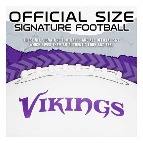 Franklin Sports NFL Minnesota Vikings Autograph Football
