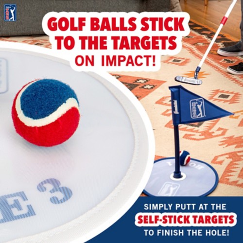 Franklin Sports PGA TOUR Putt N Stick Mini GolfSet - Primary Image
