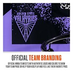 Franklin Sports WNBA Golden State Valkyries Over the Door Basketball Hoop - Thumbnail 6 of 16