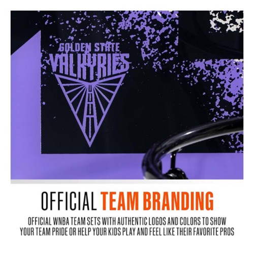 Franklin Sports WNBA Golden State Valkyries Over the Door Basketball Hoop - Primary Image