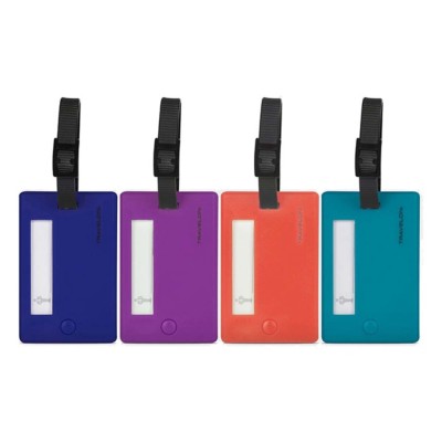 Travelon Luggage Tags Assorted Color 4PK