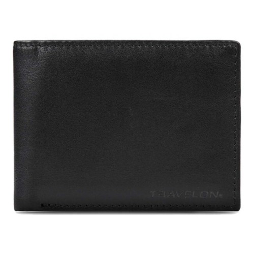 Travelon RFID Leather Billfold Wallet - Primary Image