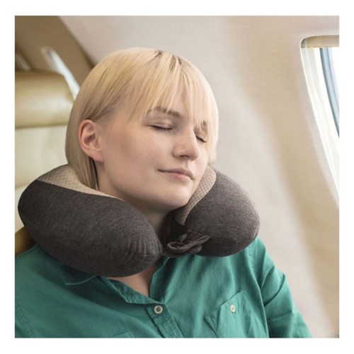 Travelon Cooling Gel Neck Pillow Charcoal