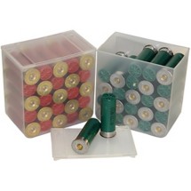 MTM Case-Guard 25 Round Shotshell Box, sold as set of 4 Clear