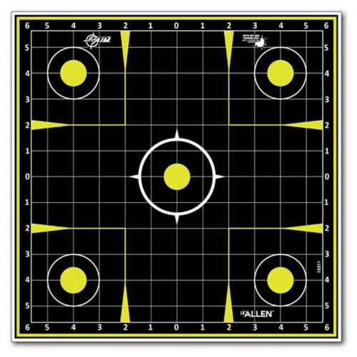Allen EZ-Aim Non-Adhesive Splash Target 12 Pack