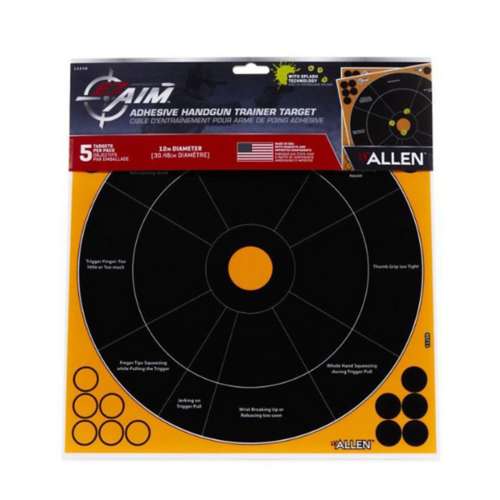 Allen EZ-Aim Adhesive Splash Trainer Target 5 Pack