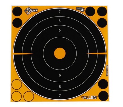 Allen EZ-Aim Adhesive Splash Bullseye Target 6 Pack
