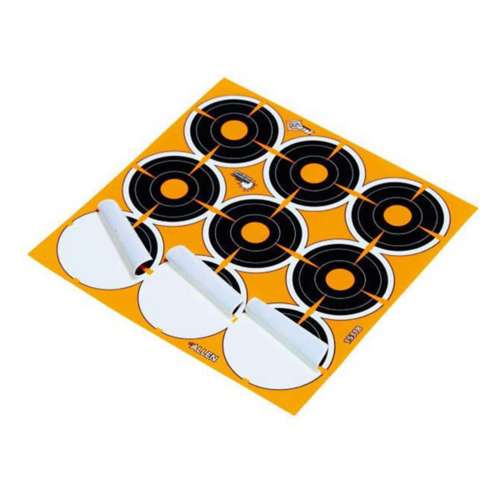 EZ Aim Adhesive Splash Reactive Paper Shooting Targets 12 Pack