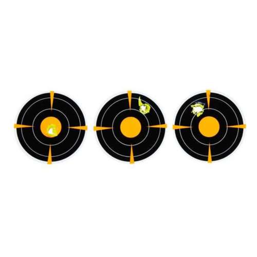 EZ Aim Adhesive Splash Reactive Paper Shooting Targets 12 Pack