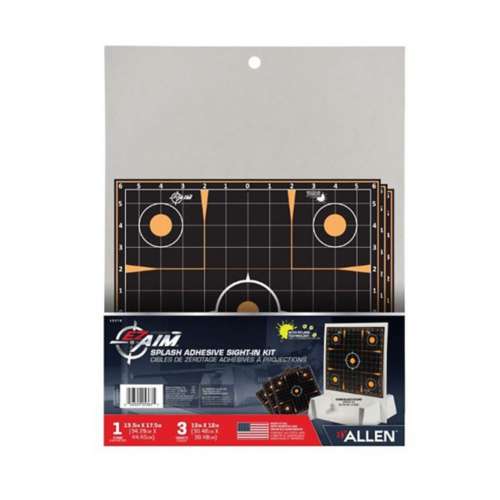 Allen EZAim SightIn Splash Shooting Kit and Target Stand