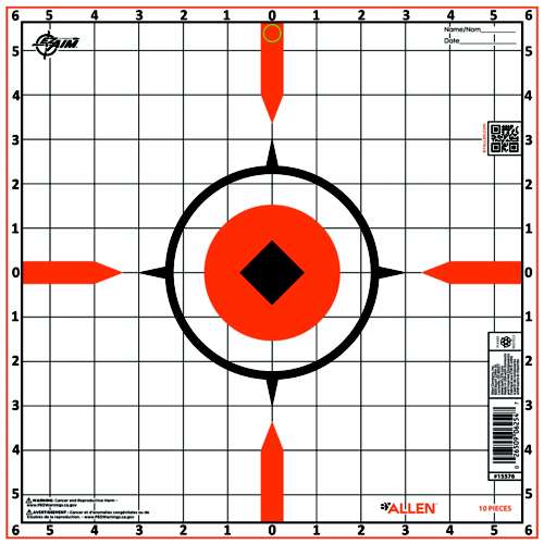 EZ Aim® Rigid Paper Shooting Targets