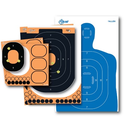 EZ AIM® Silhouette Shooting Target Kit with Replaceable Targets