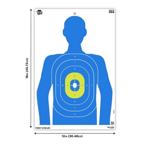 EZ Aim Fun Imposing Figures Paper Shooting Target Assortment 8 Pack