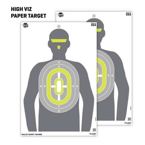 EZ Aim Fun Imposing Figures Paper Shooting Target Assortment 8 Pack