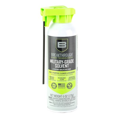 Breakthrough Cleaning Technologies Military Grade Solvent 6 oz Aersol Can