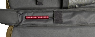OXPANG Canvas Leather Gun Bag For Scoped Rifles - 41" & 55" Padded Shotgun Case With Zipper Pocket