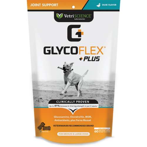 VetriScience Glycoflex Plus Duck Flavor Dog Chews