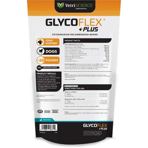 VetriScience Glycoflex Plus Duck Flavor Dog Chews