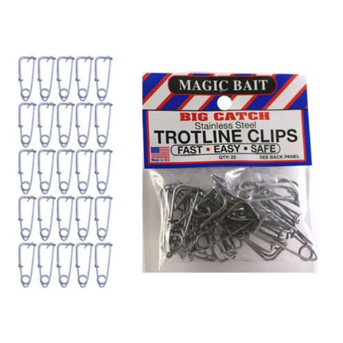 Magic Bait Big Catch Trotline Clips 25 Pack