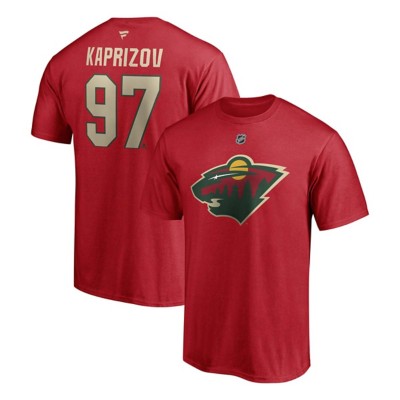 Fanatics Minnesota Wild Kirill Kaprizov Name & Number T-Shirt