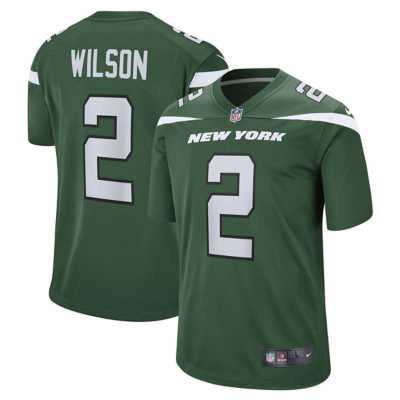 Nike New York Jets Football Wilson #2 Jersey - Trends Bedding