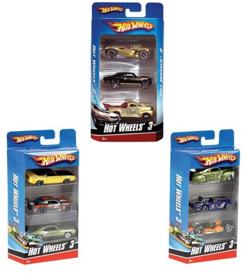 Hot Wheels 3-Pack Toy Car