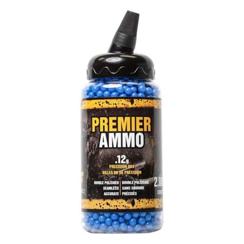 Crosman Elite Premier 6mm Plastic Airsoft BBs 2,000 Count