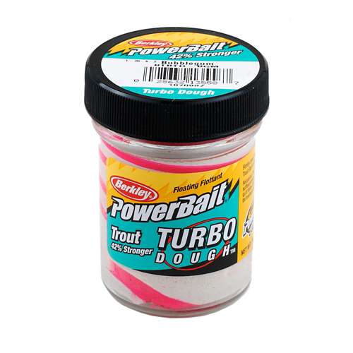 Berkley PowerBait Turbo Dough Trout Bait - Bubblegum