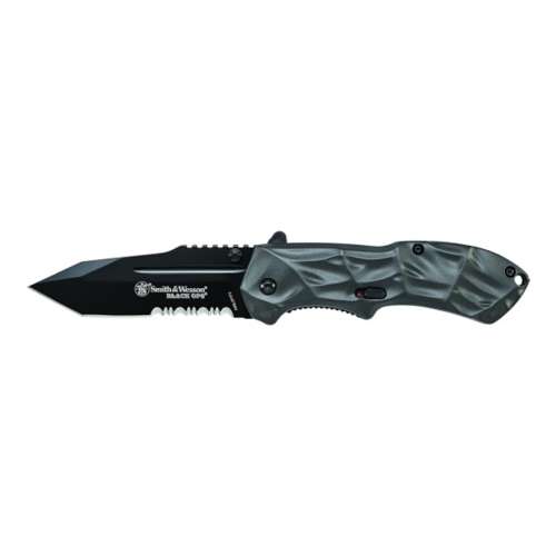 Smith & Wesson Black Ops Serrated Tanto Folding