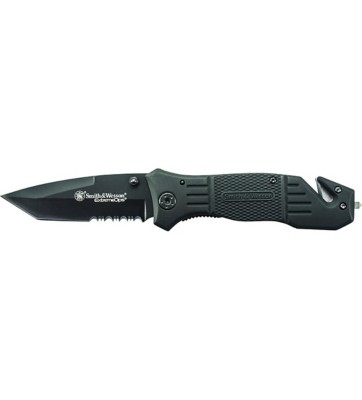 Smith & Wesson Extreme Ops Serrated Drop Point Tanto Folding