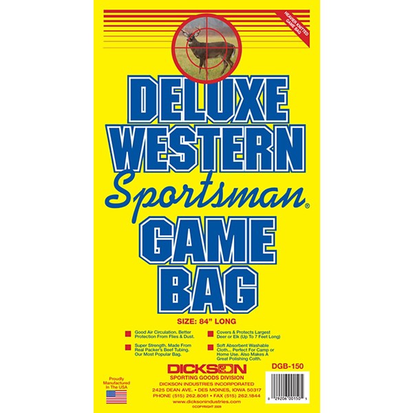 DICKSON Deluxe Western Sportsman's Deer Bag