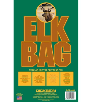 Dickson Elk Game Bags 4-Pack