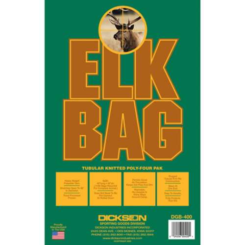 Dickson Elk Game Bags 4-Pack