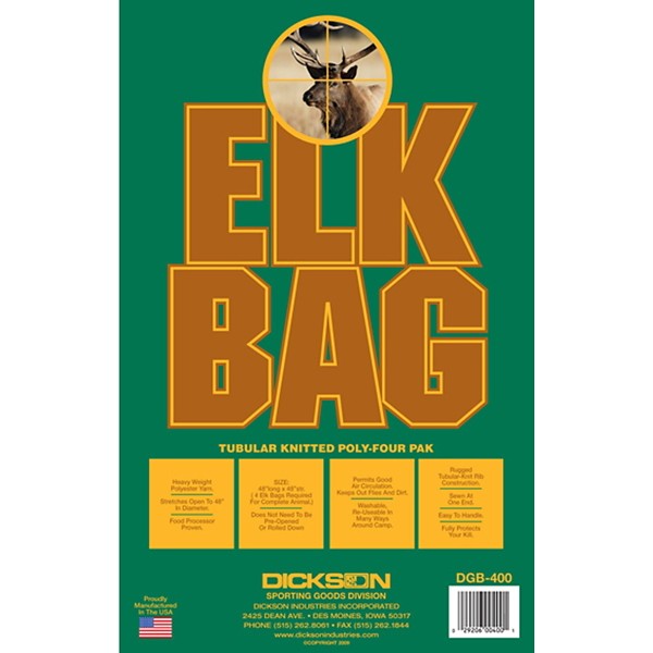 DICKSON Elk Game Bags 4-Pack