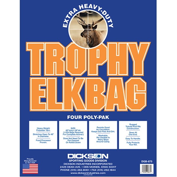 DICKSON Deluxe Western Sportsman's Trophy Elk Bag