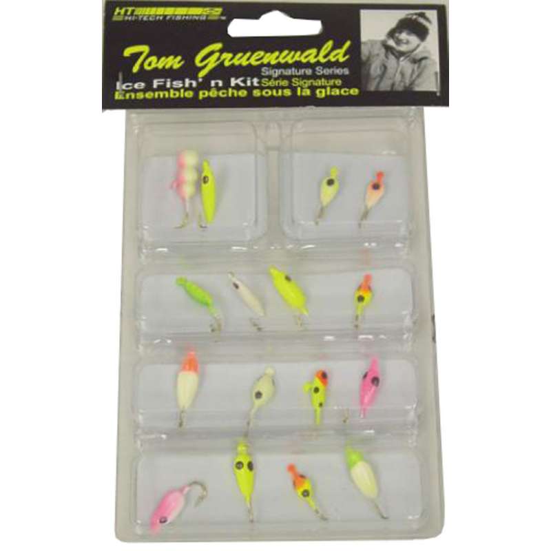 HT Enterprises Ice Fishing Assortment Lure Kit