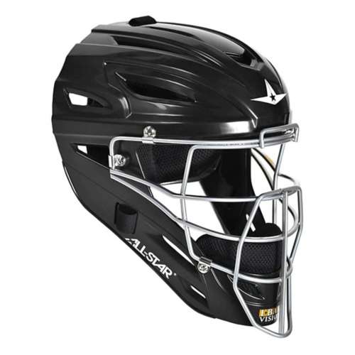 Adult All Star MVP System7 Catcher's Baseball Helmet - Solid Gloss