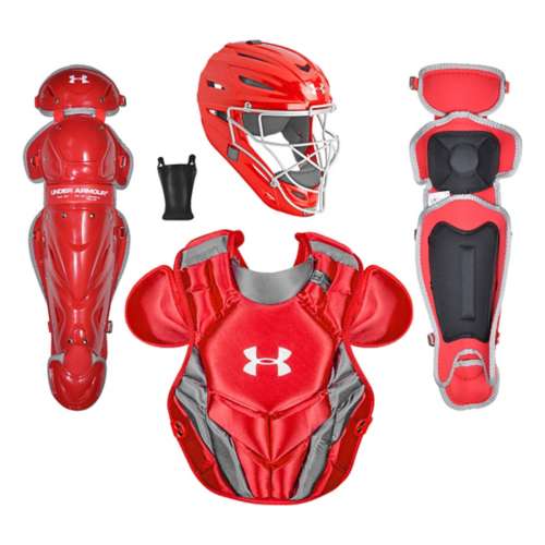 Details about   Adult UNDER ARMOUR Black Catching Mask Throat Guard 